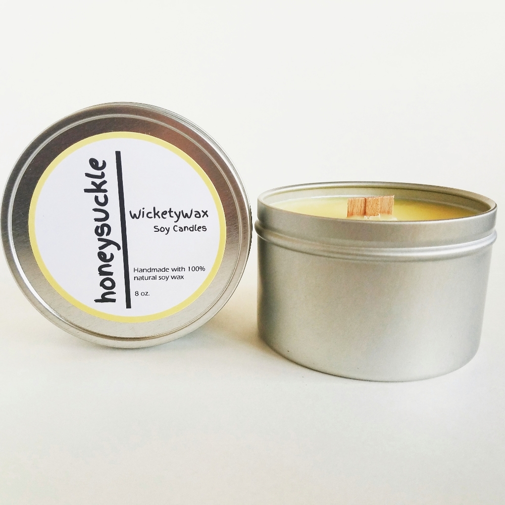 Honeysuckle Soy Candle 8 oz.